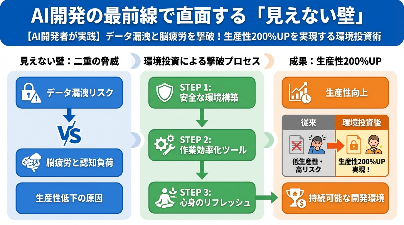 AI活用 AI開発の最前線で直面する「見えない壁」