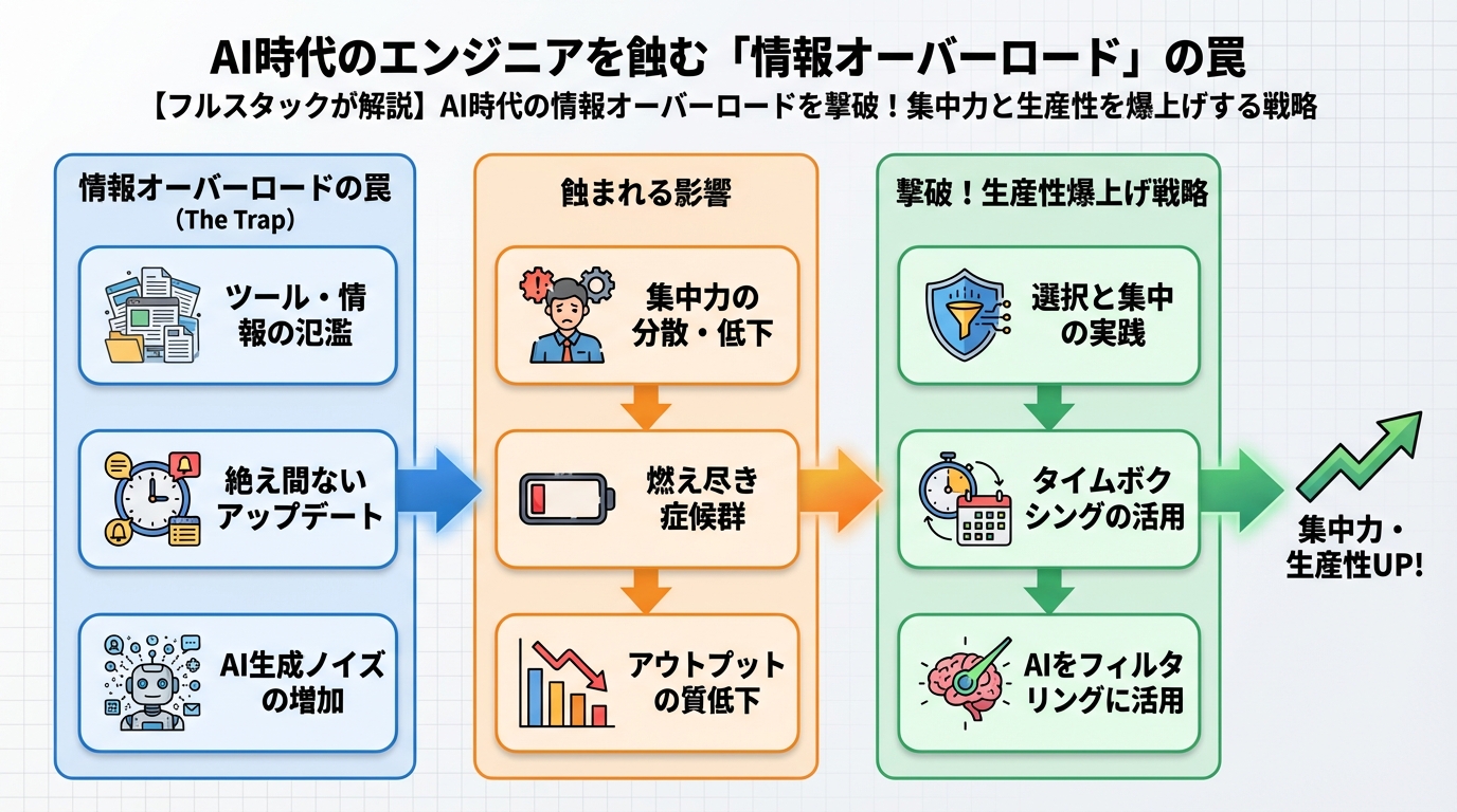 プログラミング AI時代のエンジニアを蝕む「情報オーバーロード」の罠