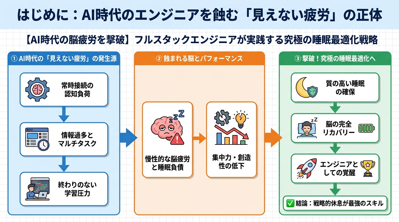 エンジニアの健康 はじめに：AI時代のエンジニアを蝕む「見えない疲労」の正体
