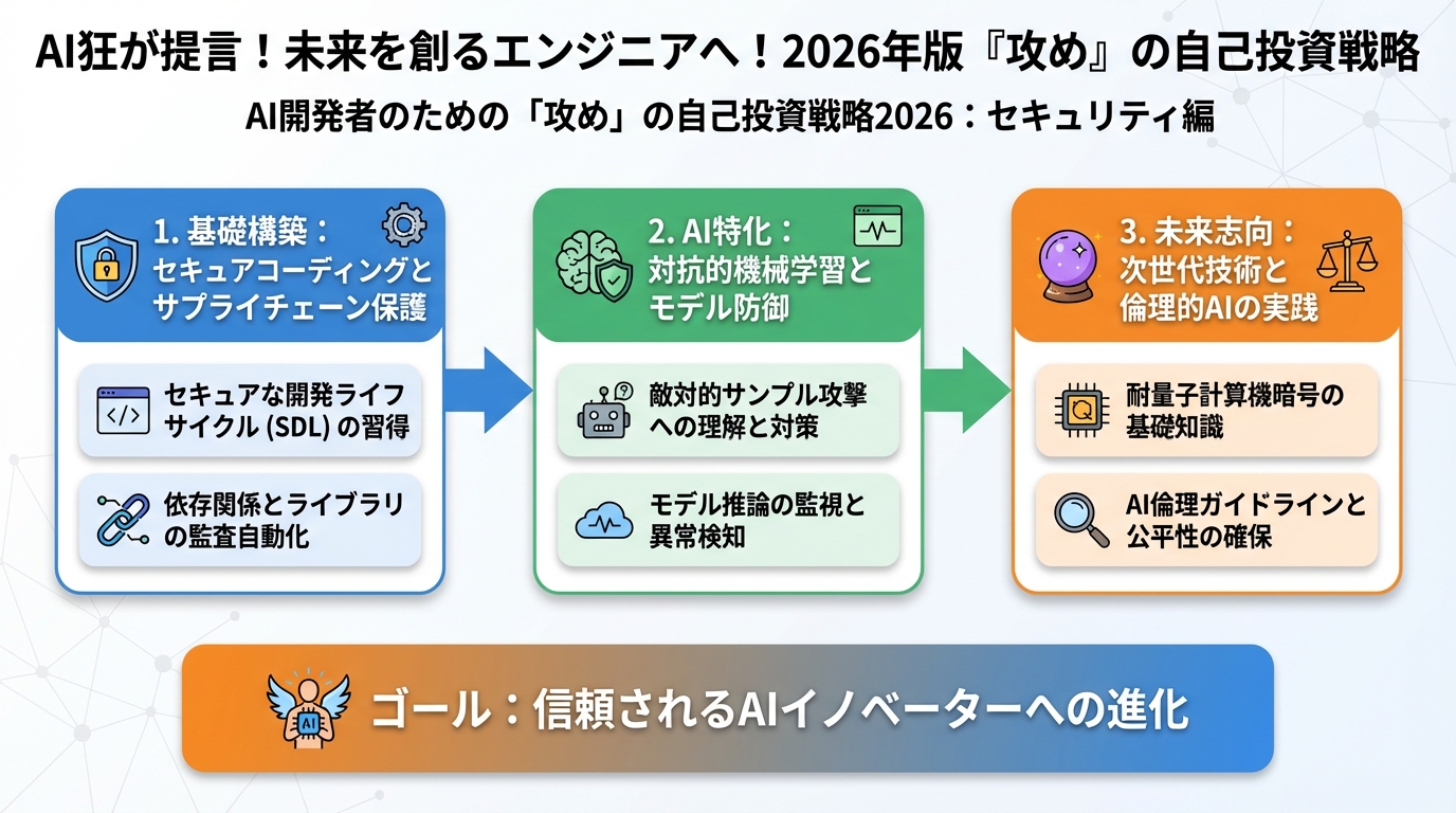 AI活用 AI開発者のための「攻め」の自己投資戦略2026：セキュリティ編
