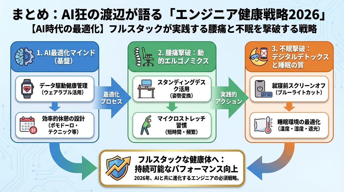エンジニアの健康 まとめ：AI狂の渡辺が語る「エンジニア健康戦略2026」
