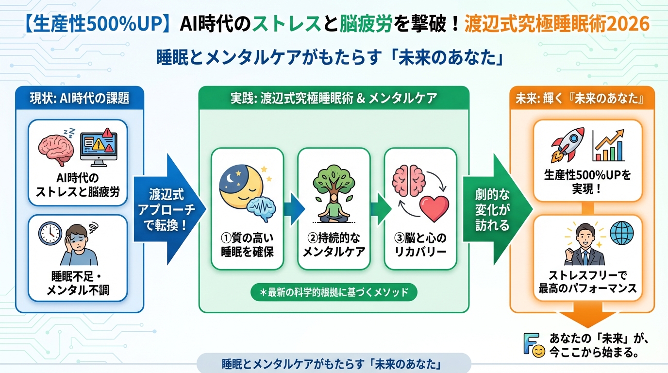 エンジニアの健康 睡眠とメンタルケアがもたらす「未来のあなた」