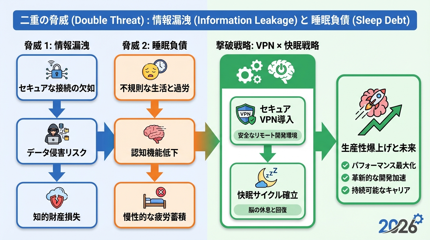 開発ツール AI開発者が直面する二重の脅威：情報漏洩と睡眠負債