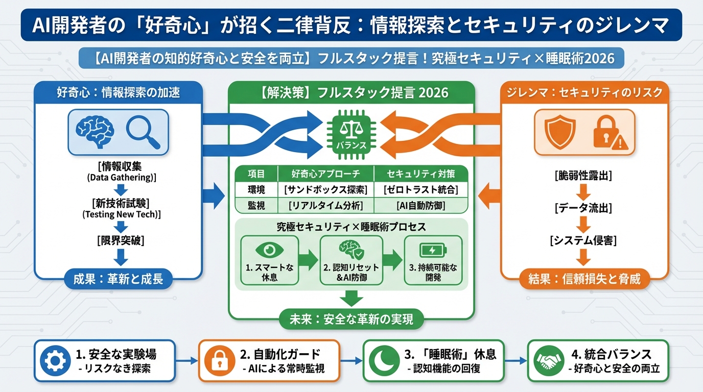 開発ツール AI開発者の「好奇心」が招く二律背反:情報探索とセキュリティのジレンマ