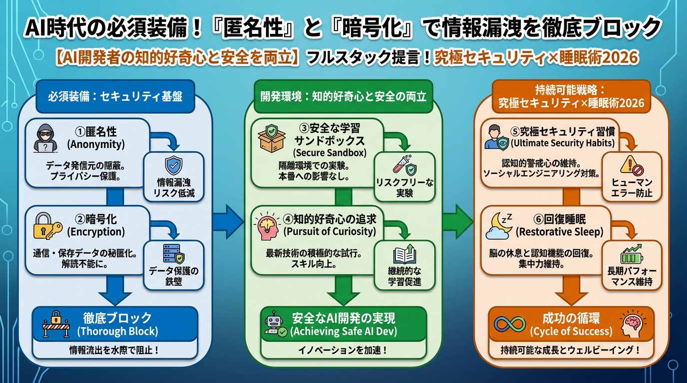 開発ツール AI時代の必須装備!「匿名性」と「暗号化」で情報漏洩を徹底ブロック