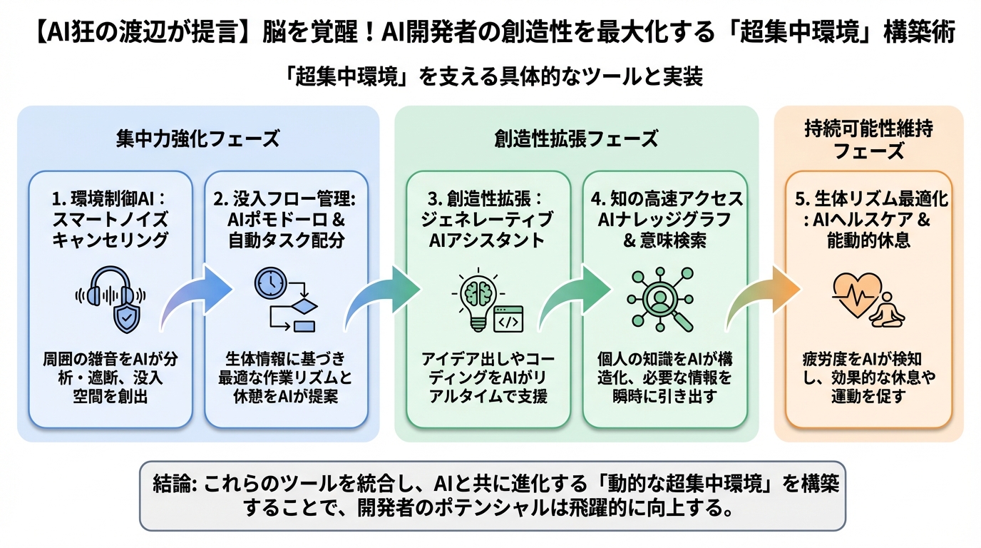 プログラミング 「超集中環境」を支える具体的なツールと実装
