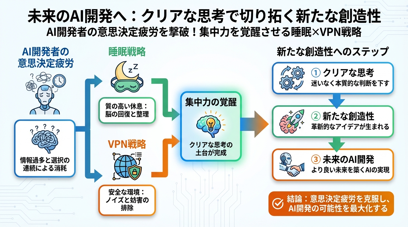 AI活用 未来のAI開発へ：クリアな思考で切り拓く新たな創造性
