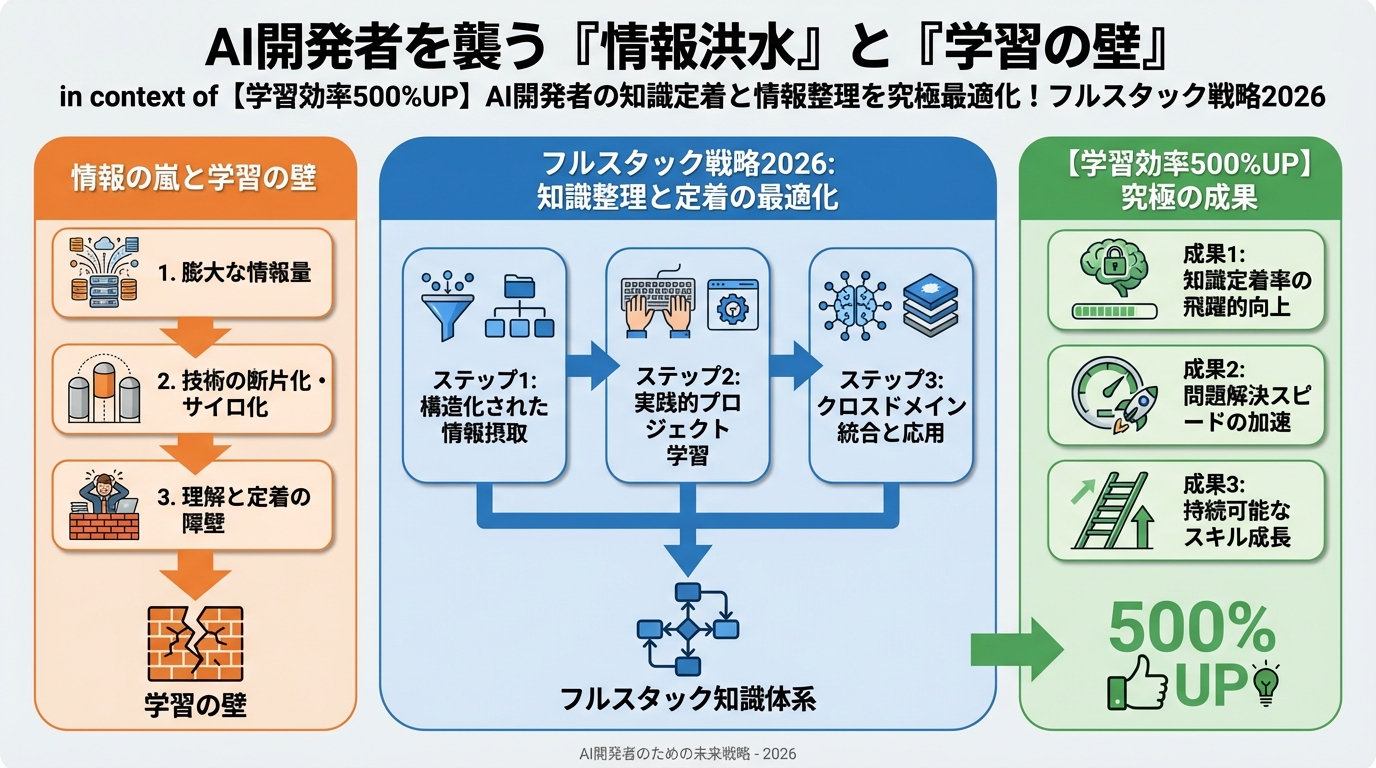 プログラミング AI開発者を襲う『情報洪水』と『学習の壁』