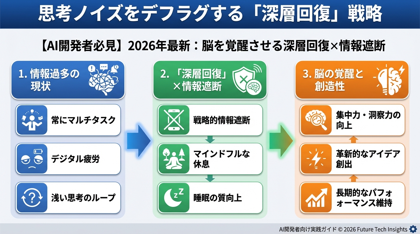 プログラミング 思考ノイズをデフラグする「深層回復」戦略
