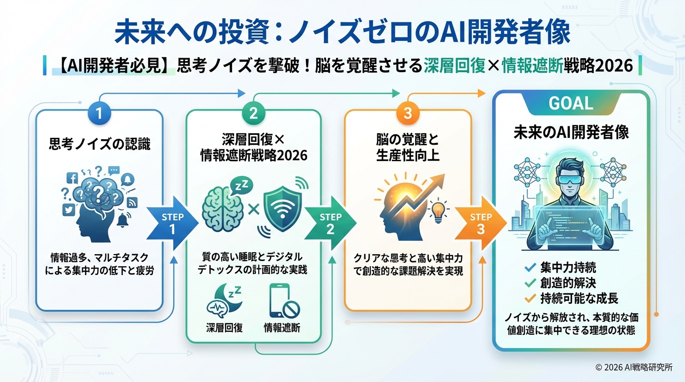 プログラミング 未来への投資：ノイズゼロのAI開発者像