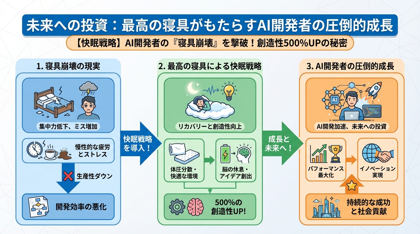 プログラミング 未来への投資:最高の寝具がもたらすAI開発者の圧倒的成長