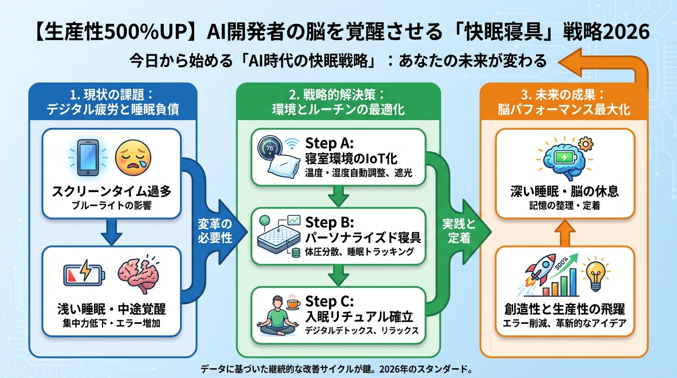 AI活用 今日から始める「AI時代の快眠戦略」:あなたの未来が変わる