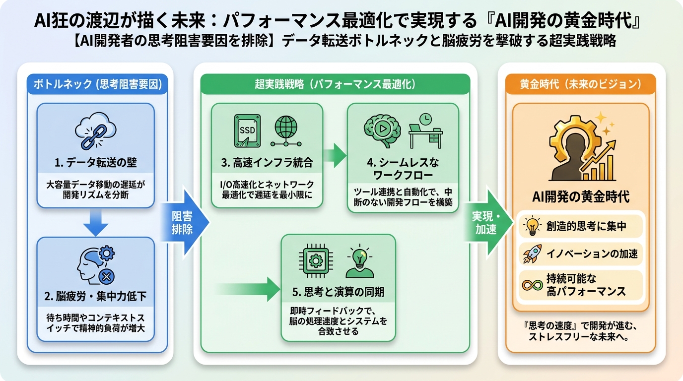 プログラミング AI狂の渡辺が描く未来：パフォーマンス最適化で実現する「AI開発の黄金時代」