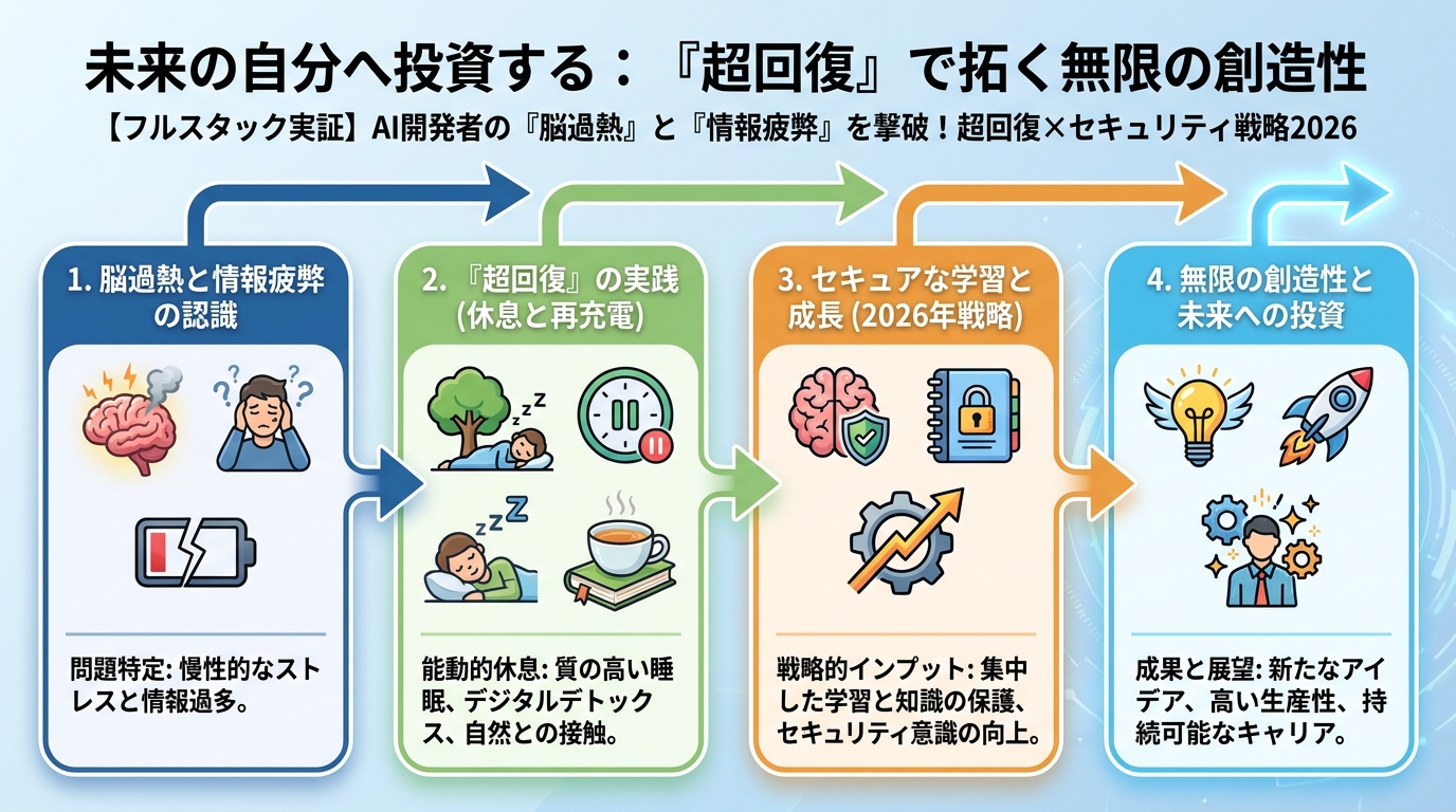 エンジニアの健康 未来の自分へ投資する：『超回復』で拓く無限の創造性
