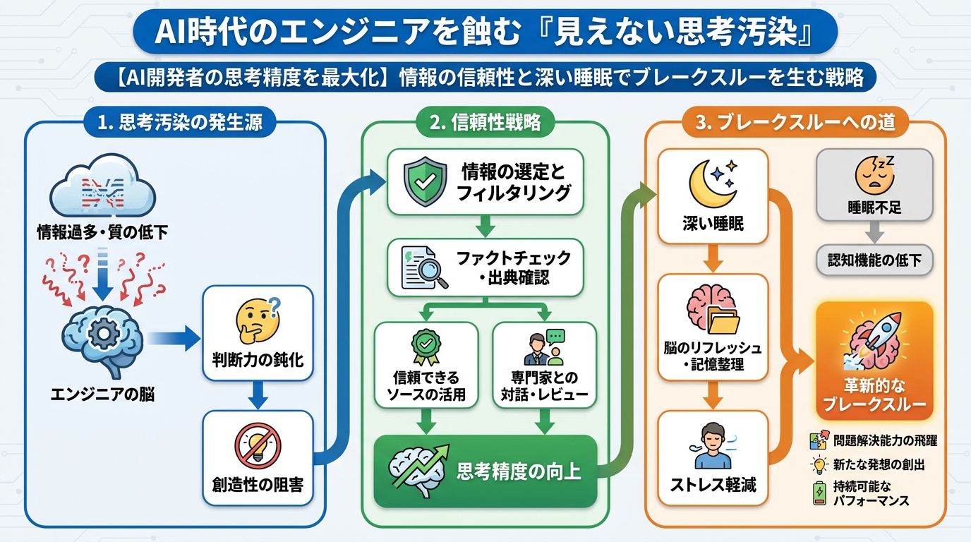 AI活用 AI時代のエンジニアを蝕む「見えない思考汚染」