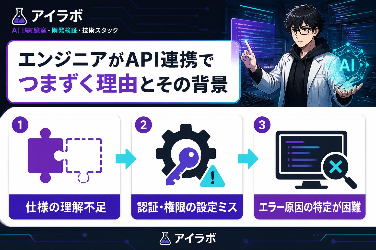 プログラミング エンジニアがAPI連携でつまずく理由とその背景