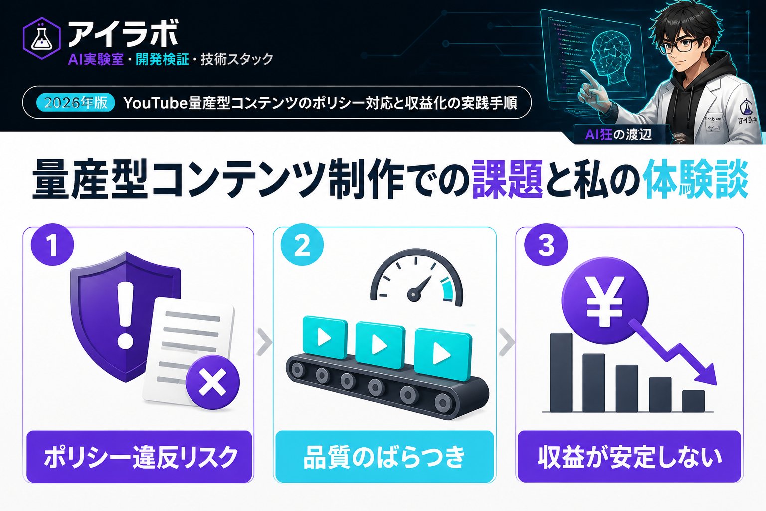 gsc_priority 量産型コンテンツ制作での課題と私の体験談