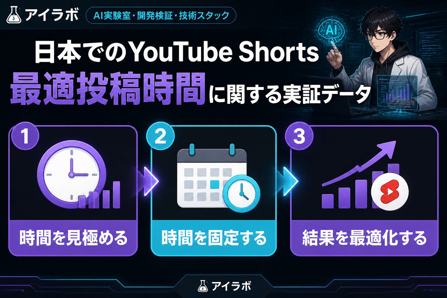 gsc_priority 日本でのYouTube Shorts最適投稿時間に関する実証データ