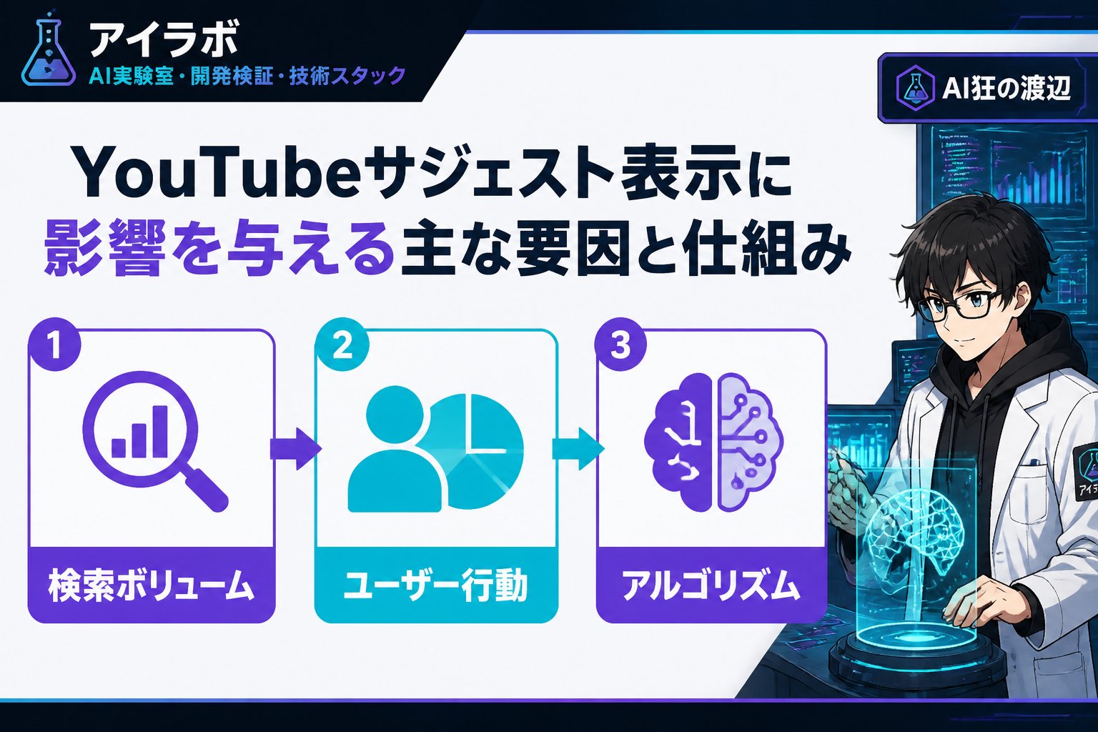 gsc_priority YouTubeサジェスト 表示に影響を与える主な要因と仕組み